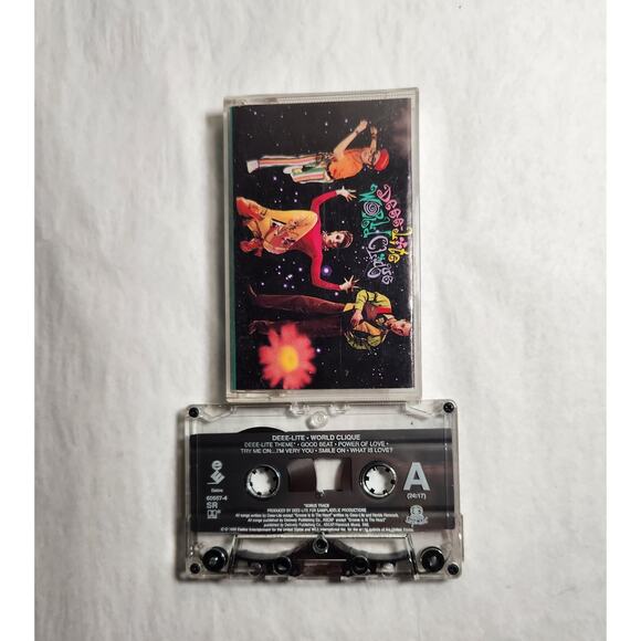 Deee-Lite World Clique Tested Dance Music Cassette (Electra, 1990) Pre-owned - Picture 2 of 7